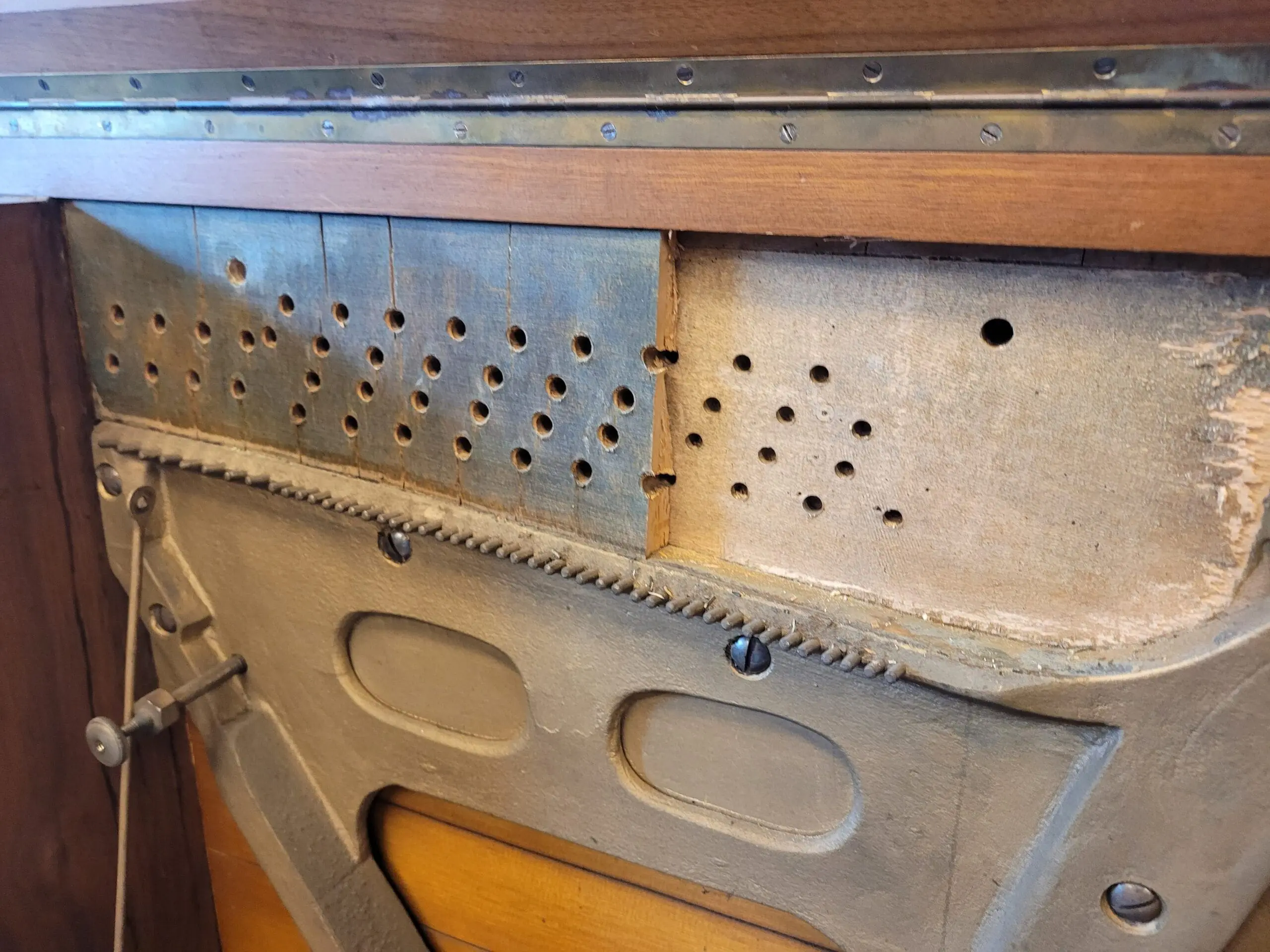 Piano herstelling stemblok